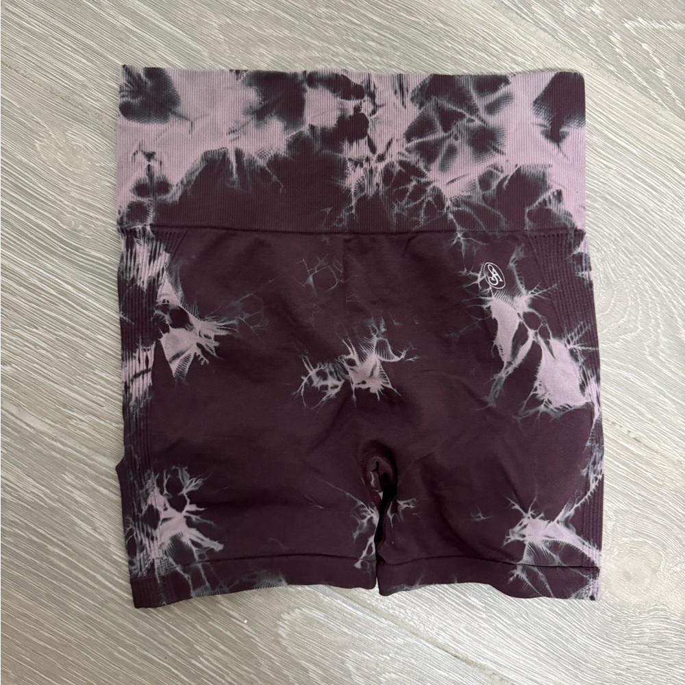 Allure the brand Mahogany Marble Shorts Small - Picture 4 of 4